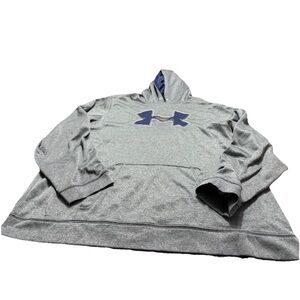 Under Armour Mens Blue/Grey Loose Fit Storm Hoodie! 3XL